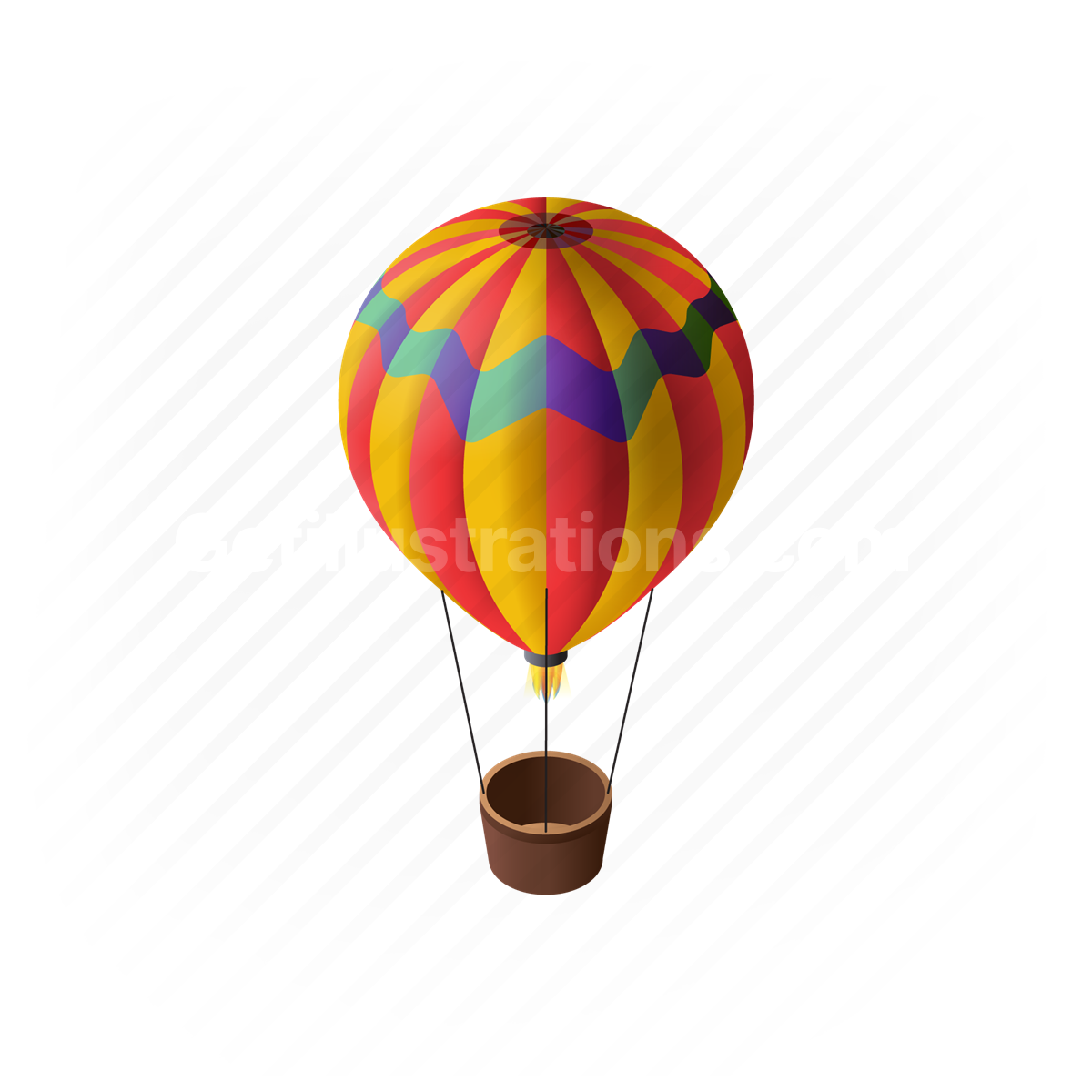hot air balloon, balloon, transport, vehicle